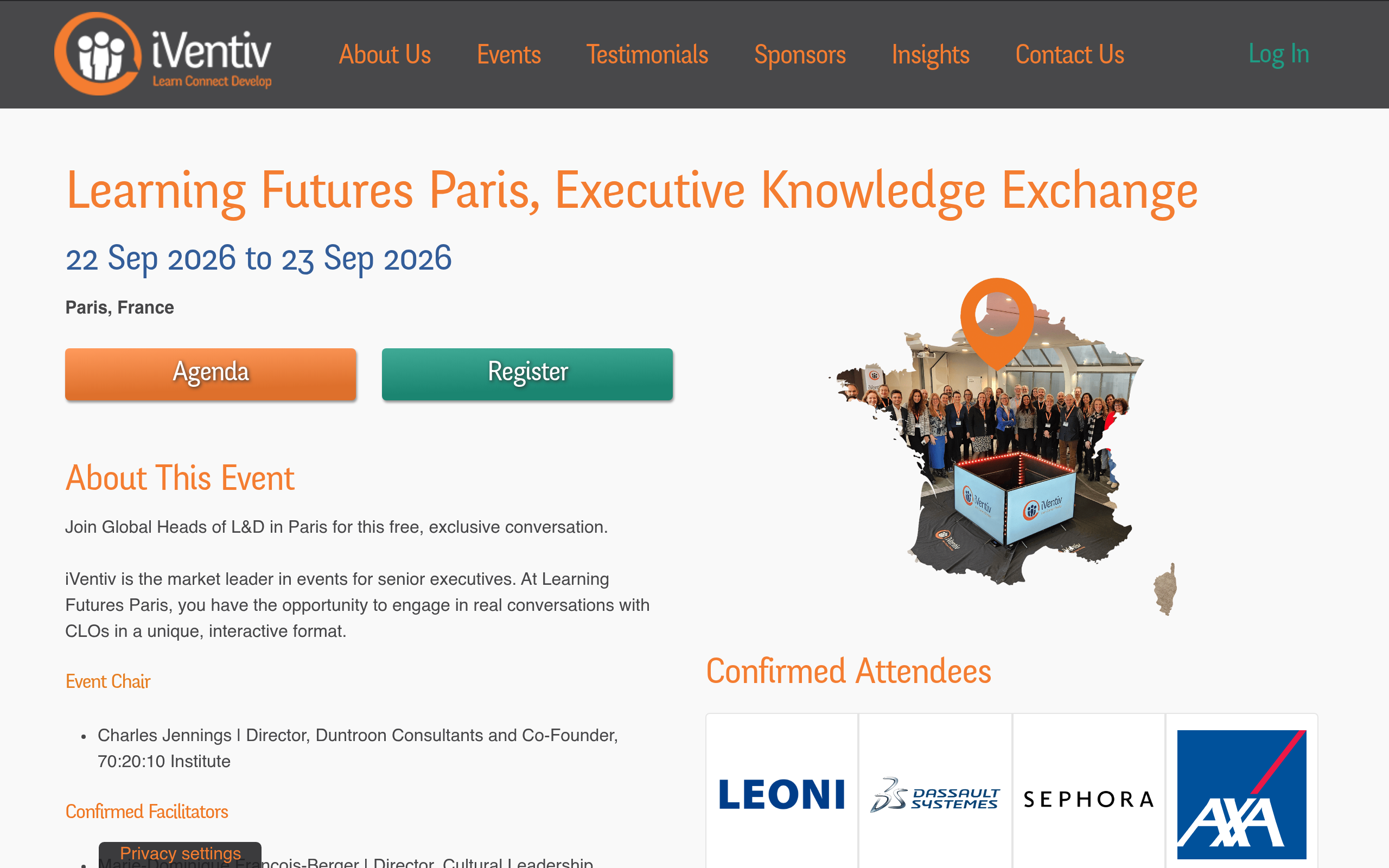 Learning Futures Paris: Executive Knowledge Exchange