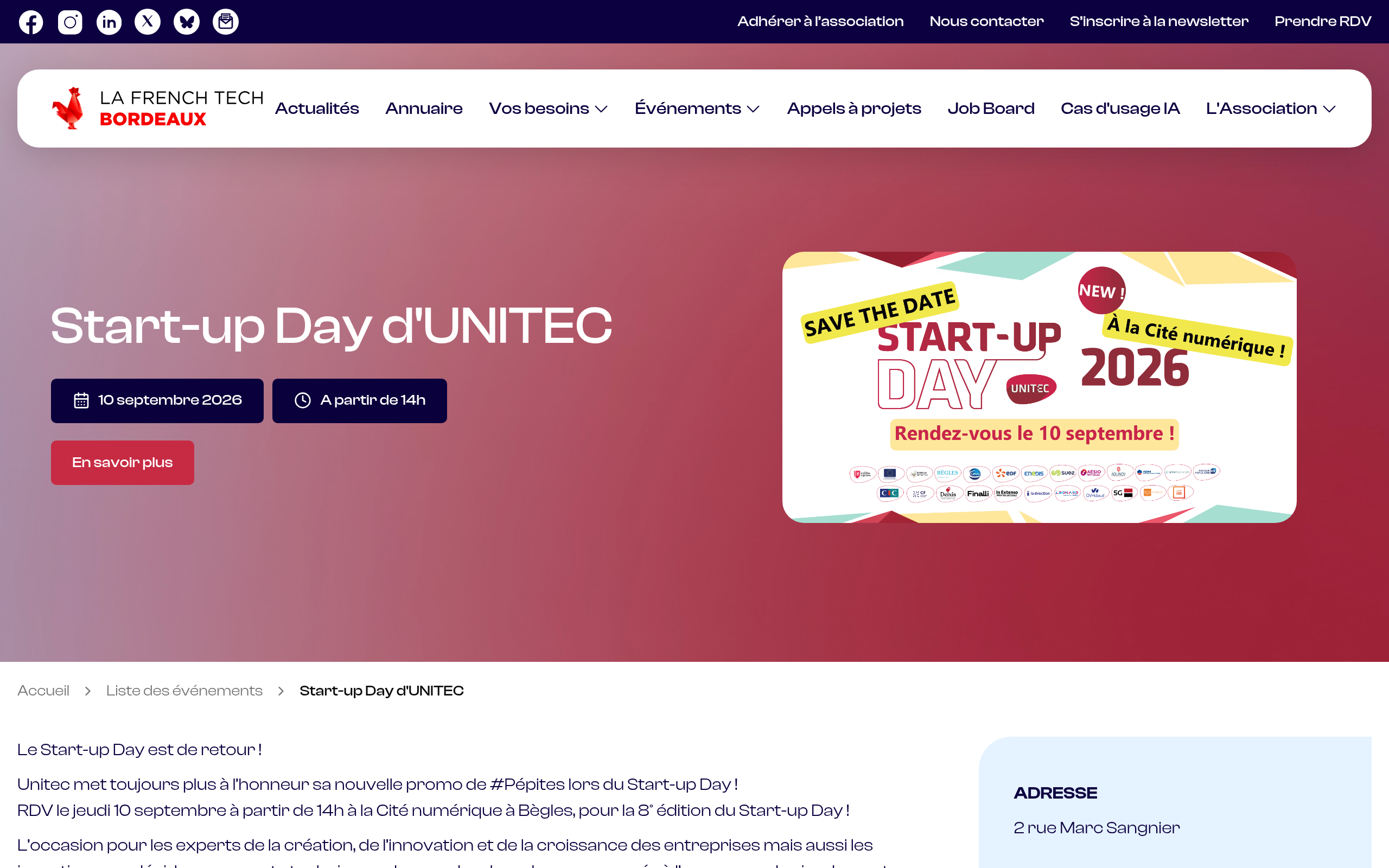 Start-up Day d'UNITEC